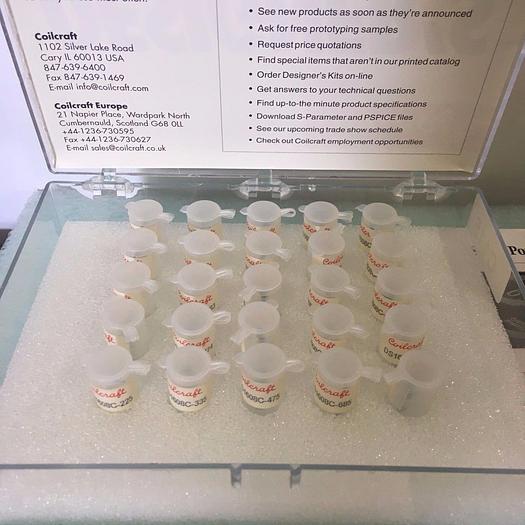 Used Coilcraft DESIGNER'S KIT DS1608