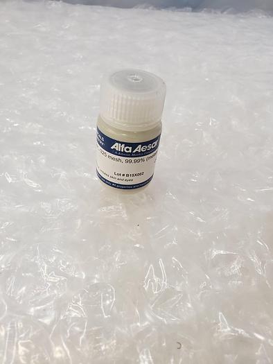 Used ALFA AESAR INDIUM POWDER 5g #7440-74-6