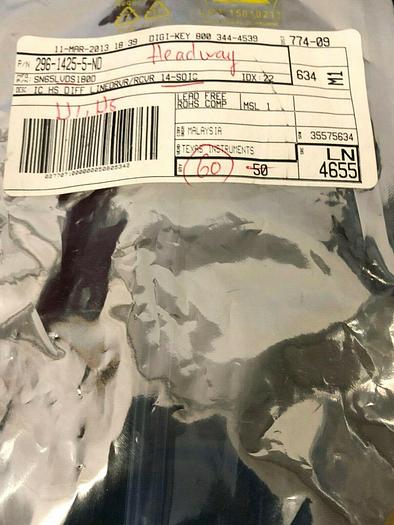 Used SN65LVDS180D QTY 10