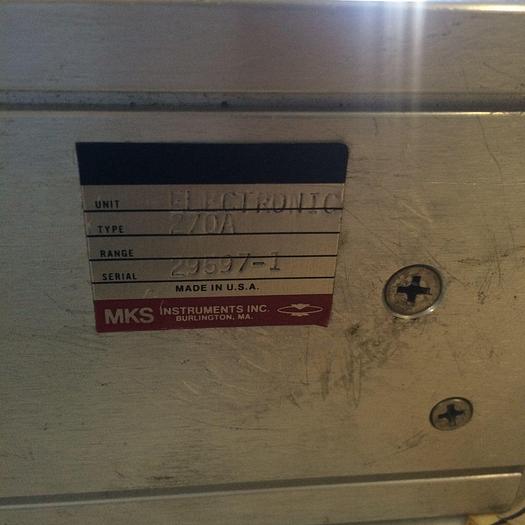 Used MKS TYPE 270 A