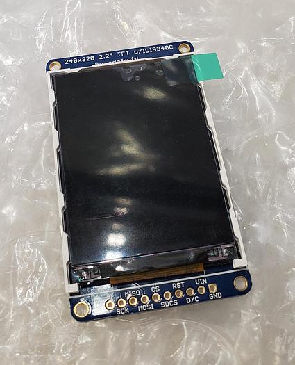 Used ADAFRUIT TFT LCD & MICRO SD