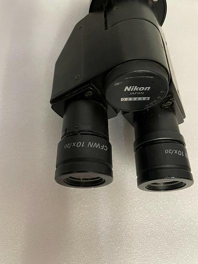 Used NIKON JAPAN 025839 WITH CFWN 10x/20 EYEPIECES