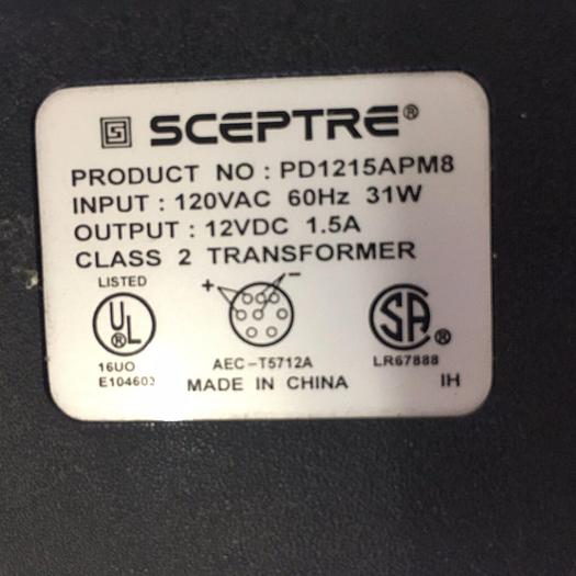 Used SCEPTRE PD1215APM8