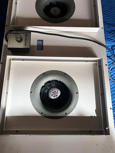 Used PURE AIRE CORP CFMD24100 WITH  ASTROCEL II CLEANROOM AIR FILTER 24A89A2T1H2