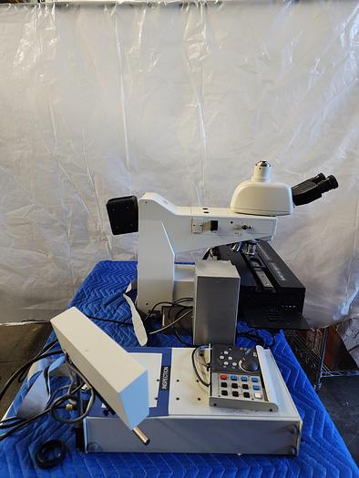 Used Nikon Optiphot 200 Wafer Inspection Microscope WITH STAGE
