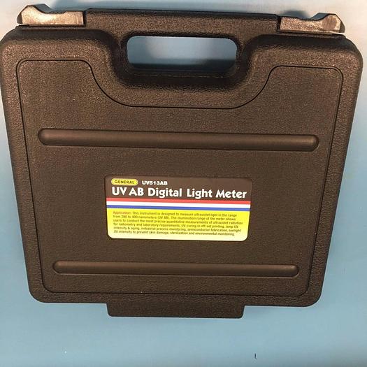 GENERAL UV513AB UV AB DIGITAL LIGHT METER