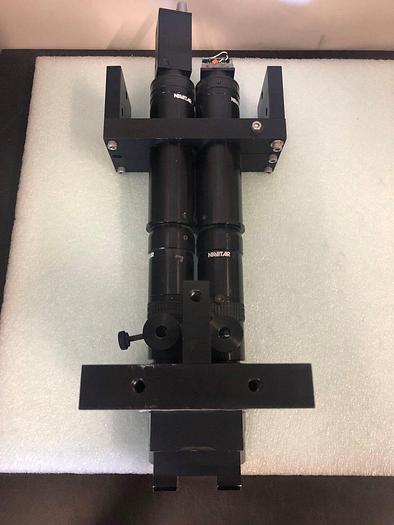 Used NAVITAR/ MITUTOYO TV0908A0 Optical Inspections station.
