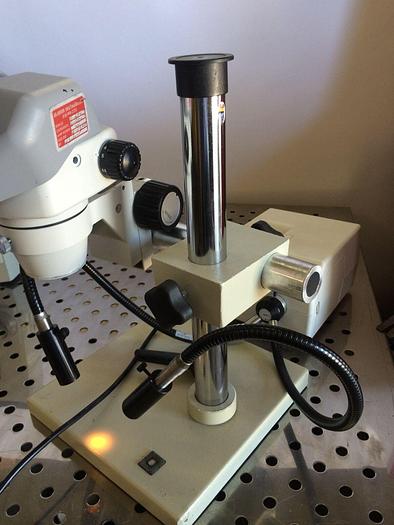 Used Nikon SMZ645 Microscope w/ Dolan Jenner "MI -150" Fiber Optic Illuminator & MORE