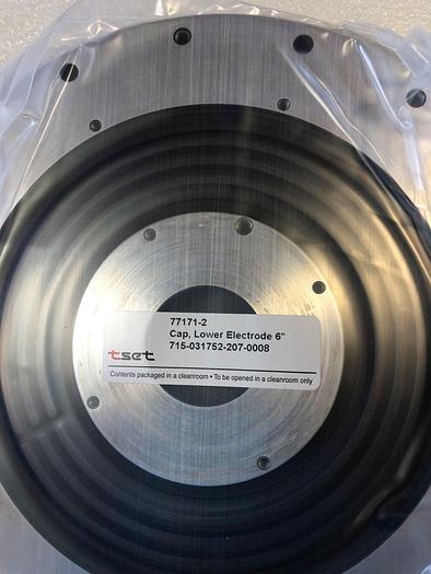 Used LAM 715-031752-207-0008 CAP, LOWER ELECTRODE 6''