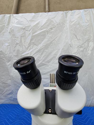 Used STEREOZOOM BINOCULAR MICROSCOPE sz501101
