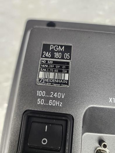 Used HEIDENHAIN 246 180 05 POSITION DISPLAY UNIT
