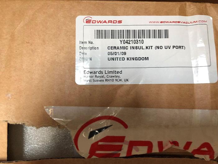 Used BOC EDWARDS Y0460Y530 CERAMIC INSUL KIT