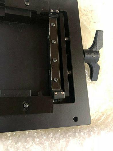 Used ADJUSTABLE BASE PLATE FIXTURE HOLDER 3.75x5.75