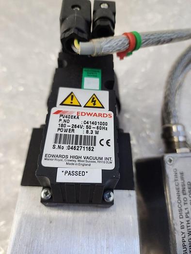 Used EDWARDS PV40EKA , C41401000 SOLENOID VACUUM VALVE