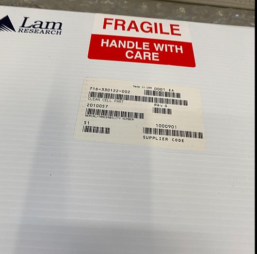 Used LAM RESEARCH 716-330122-002 CLEAN CELL PART