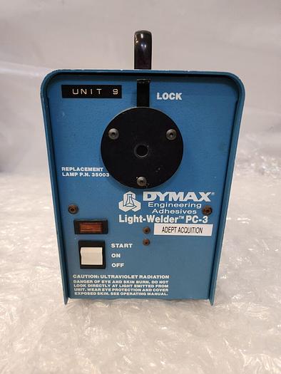 Used DYMAX LIGHT WELDER PC-3