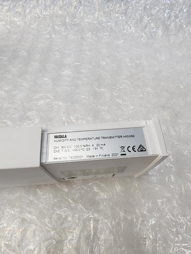 VAISALA HUMIDITY AND TEMPERATRUE TRANSMITTER HMW92