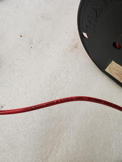 Used TRIANGLE WIRE CABLE, INC 10 AWG THHN RED