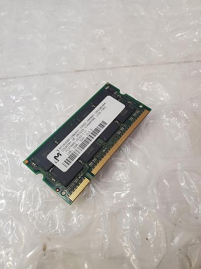Used CRUCIAL CT12864X335.16FDY 1GB 200-PIN SODIMM MEMORY