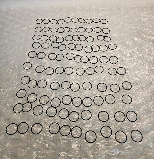 Used SILICON O RINGS 70 BUNA SIZE 021