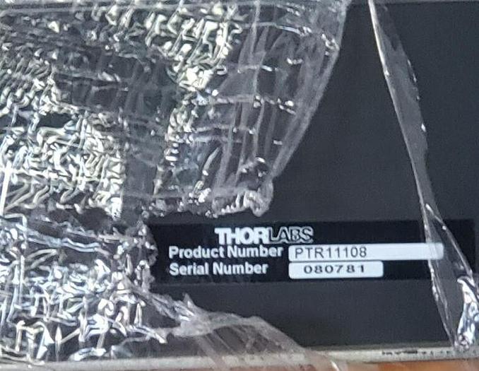 Used THORLABS PTR11108 OPTICAL TABLE TOP (6' x 4.1' x 8.3")