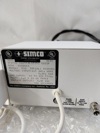 Used SIMCO TOPGUN STATIC NEUTRALIZING BLOW OFF GUN 4002663