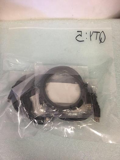 Used 3021009-06 USB A- MINI B 6FT QTY 5