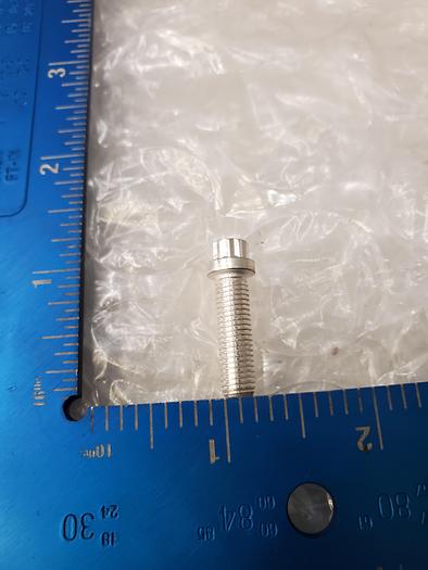 Used DUNIWAY SBX-28-087 SILVER-PLATED 12 POINT BOLTS (PACK OF 25)