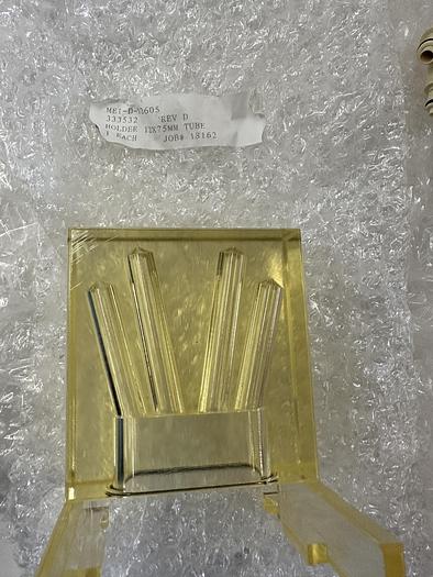 Used BD BIOSCIENCES mei-c-12605 333532  rev d holder 12x75mm tube