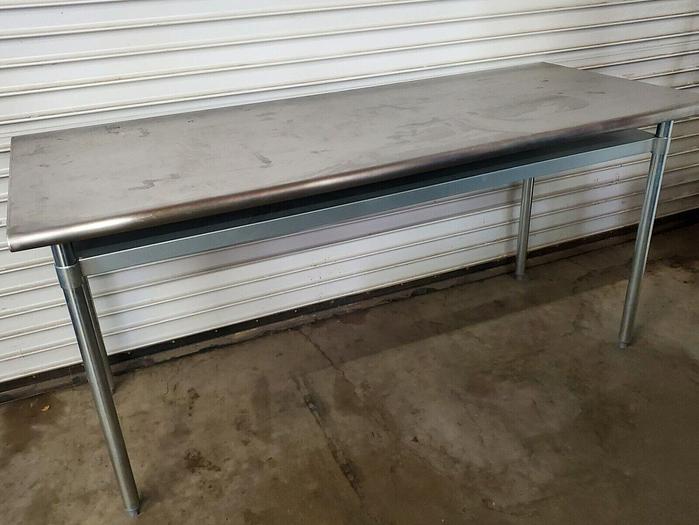 Used STAINLESS STEEL WORKBENCH 72  X 30
