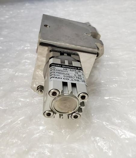 Used IWAKI BELLOWS PUMP SB-4SV-D