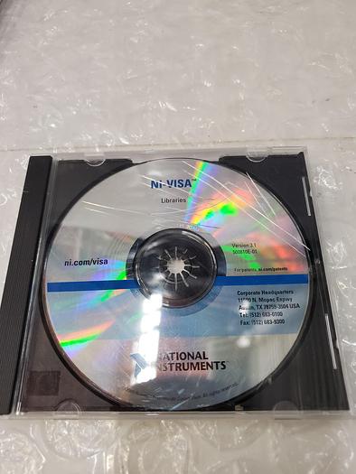 Used NI-DMM INSTRUMENT DRIVER FOR NI DIGITAL MULTIMETERS 501104H-00