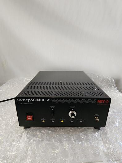 Used NEY ULTRASONICS SWEEPSONIK 2 GENERATOR 72-S2G-8T-208V-A