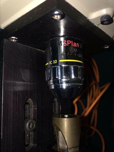 Used OLYMPUS MS PLAN 10 OBJECTIVE 0.30 f=180 IC10