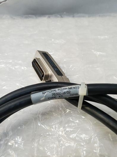 Used NATIONAL INSTRUMENTS 763507B-02 TYPE X2 GPIB