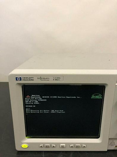 Used HEWLETT PACKARD INFINIIUM 54845A   E5022A 1.5GHz