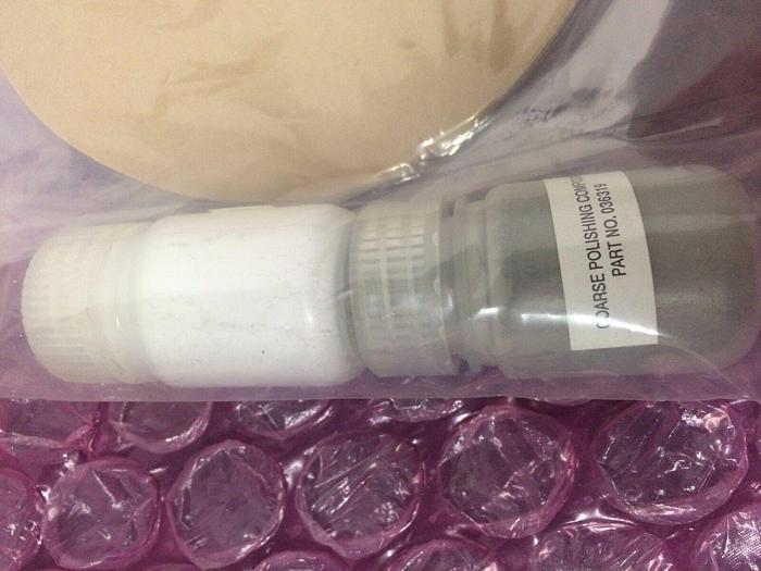 Used POLYPAD GEMSTONE POLISHING PAD and THERMO Fine Polishing Compound 036318