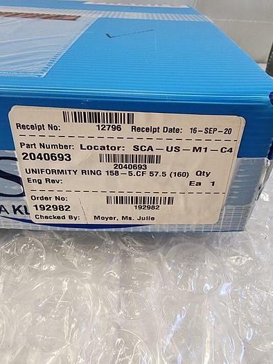 SPTS UNIFORMITY RING 2030693 REV B