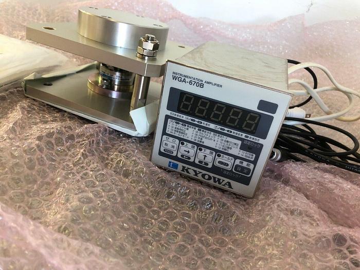 Used KYOWA WGA-670B INSTRUMENTATION AMPLIFIER KYOWA LCX-A-10KN-ID
