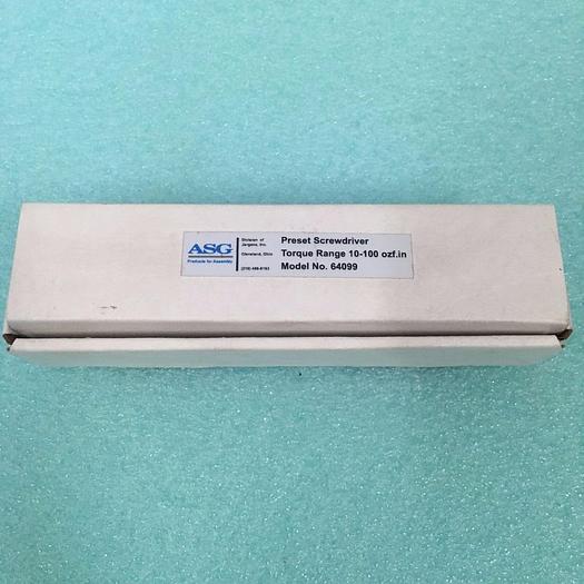 Used ASG Preset screwdriver