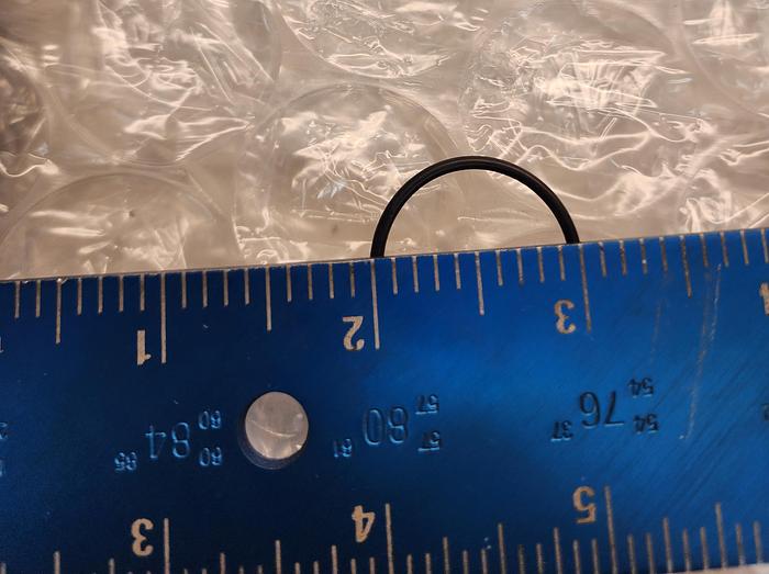 Used SILICON O RINGS 70 BUNA SIZE 021