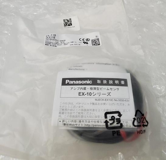 PANASONIC EX-11BD AND EX-11P PHOTOELECTRIC SENSOR