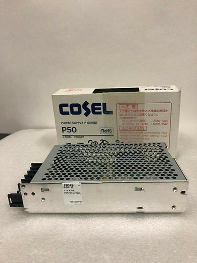 Used COSEL POWER SUPPLY P SERIES P50-12-N