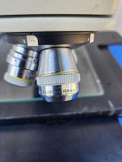 Used Ernst Leitz 10X/0.22 10X/0.20 P NPL FLUOTAR 20X/0.45