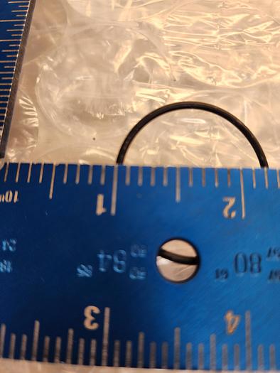 Used SILICON O RINGS 70 BUNA SIZE 026
