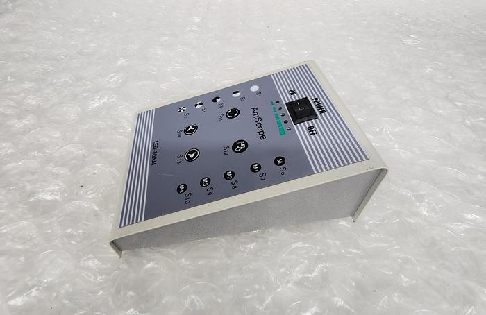 Used AMCSOPE LED-80AM LED RING ILLUMINATOR