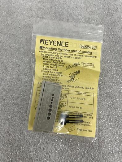 KEYENCE 96M0179 MOUNTING FIBER UNIT OF SMALLER