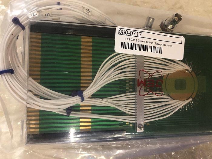 Used JEM 110-004-06 ETS 2X1224 REW PROBES CARD