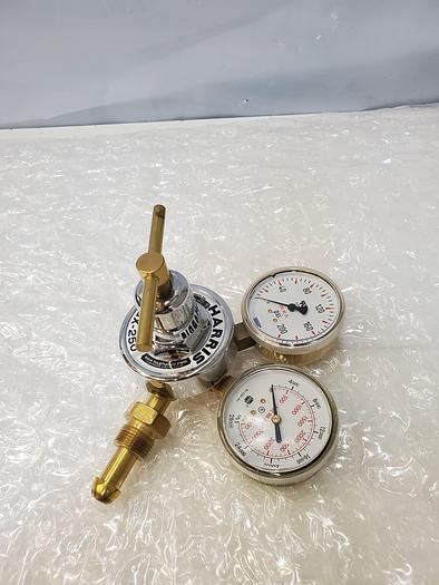 Used HARRIS 25GX-250 COMPRESSED GAS REGULATOR