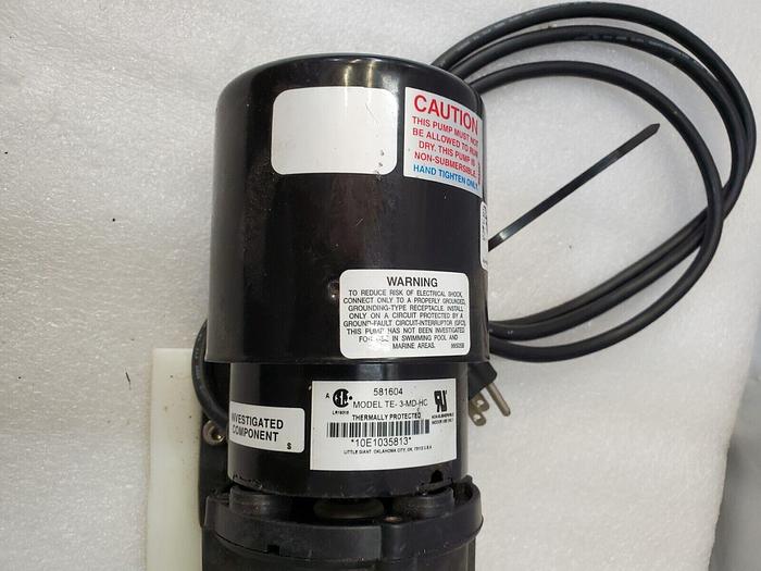 Used ULTRASONIC PUMP TE-3-MD-HC